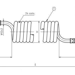 Coiled Tube – PremiumFlex 4m